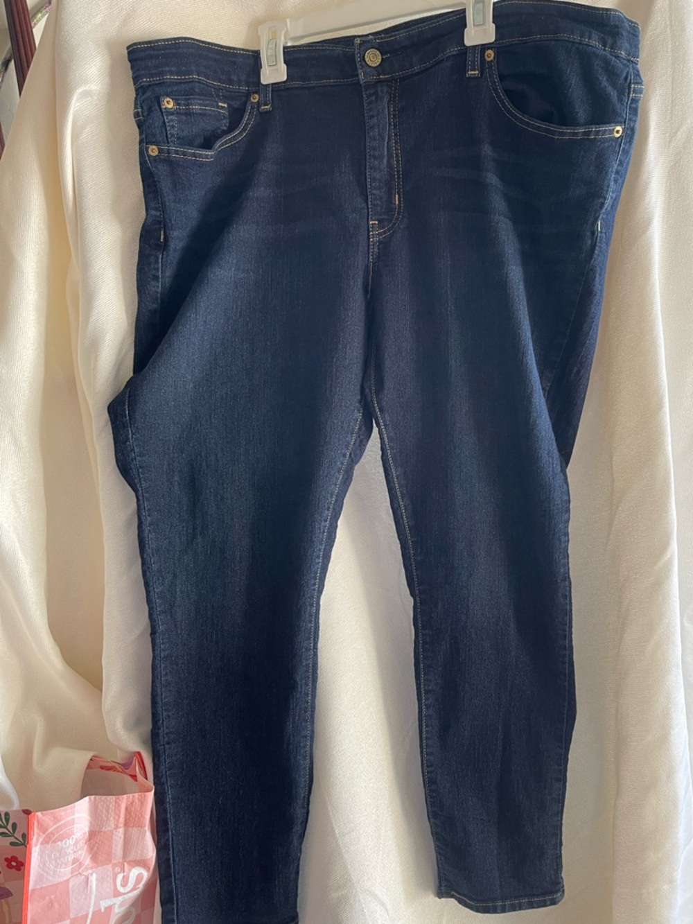 Levi’s Signature Modern Skinny Dark Blue Stretch Jeana